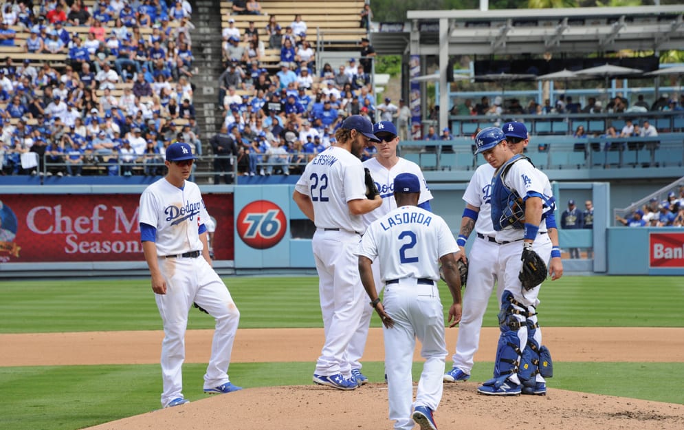 Dodgers Video: Acting Manager Jimmy Rollins Removes Clayton Kershaw