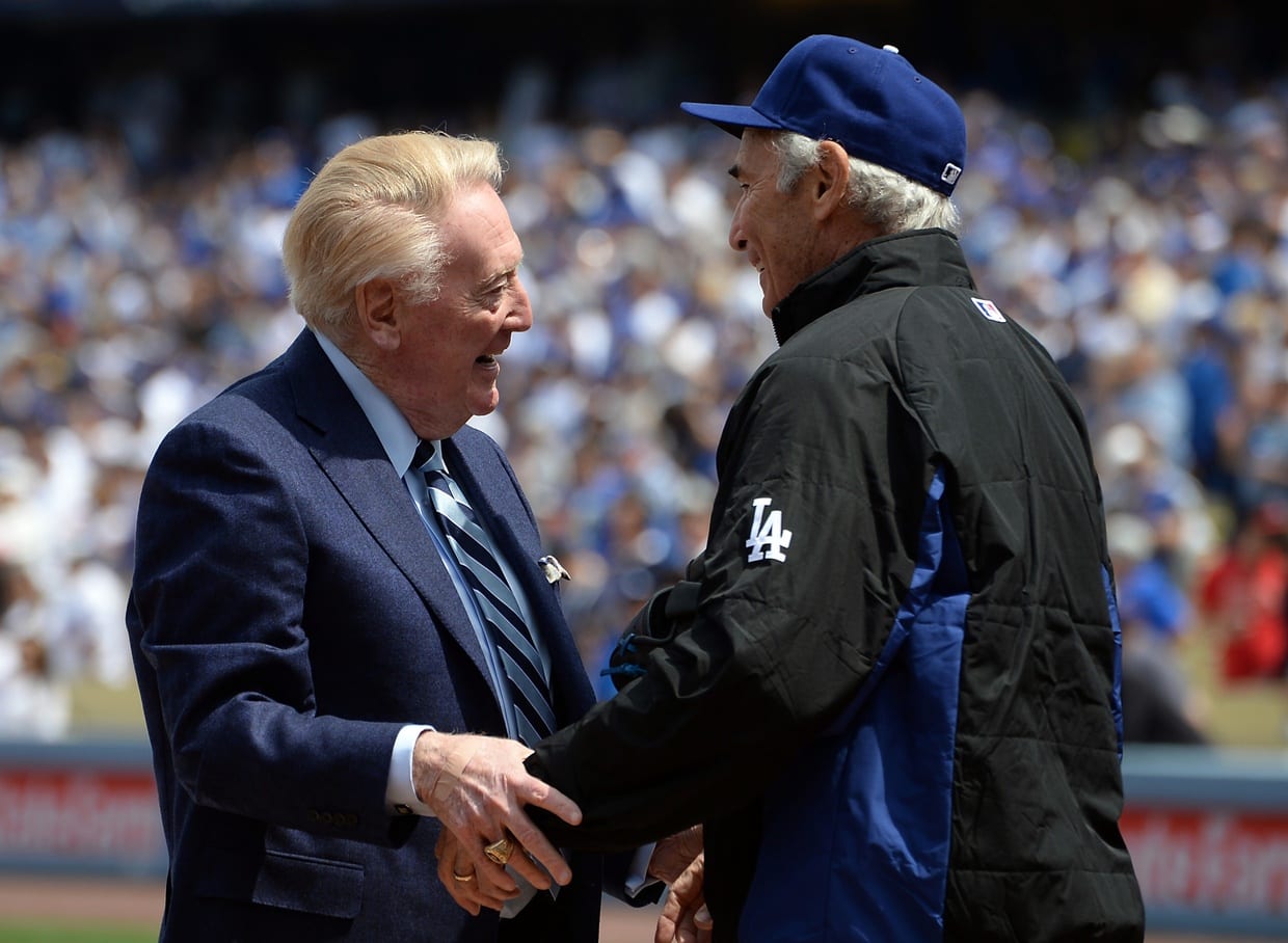 Sandy Koufax, Vin Scully