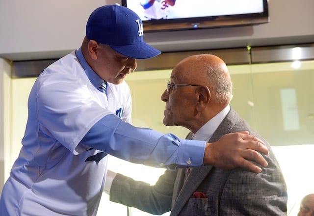 Dodgers News: Don Newcombe Resting Comfortably After Passing Out At Dave Roberts Press Conference