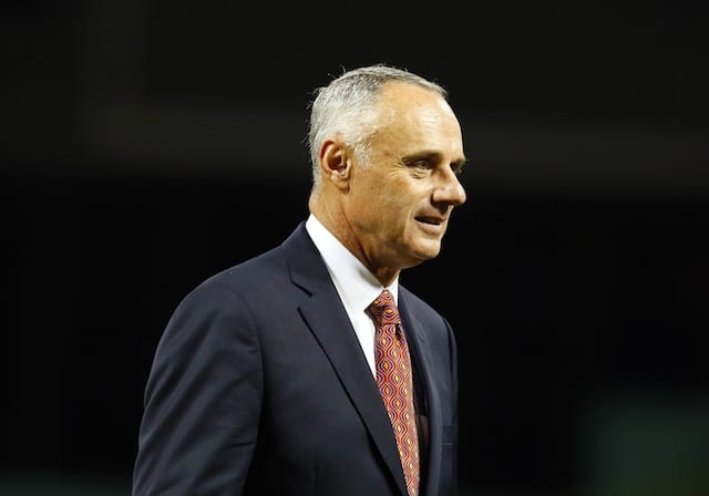 MLB commissioner Rob Manfred