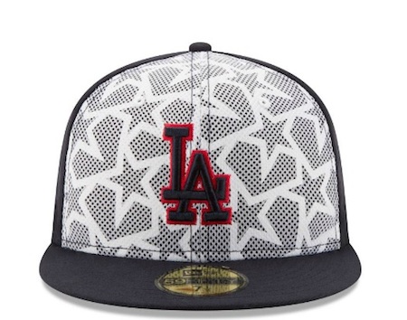 Dodgers Fourth of July cap