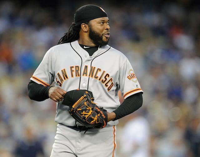 Recap: Johnny Cueto Dazzles, Dodgers’ Rally Against Giants Bullpen Falls Short