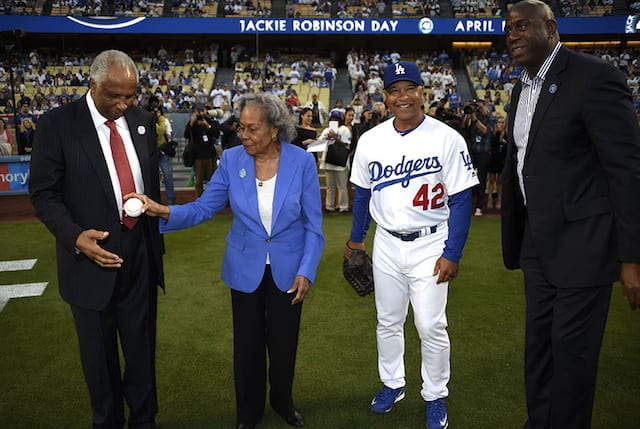 Magic-johnson-dave-roberts-frank-robinson-rachel-robinson