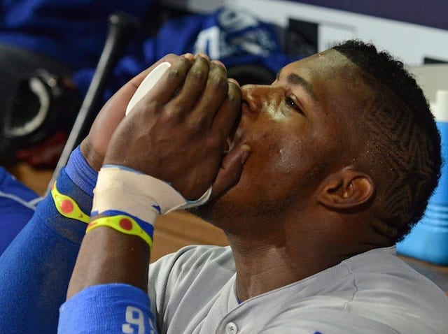 Dodgers Videos: Joc Pederson, Yasiel Puig Make Diving Catches Vs. Giants