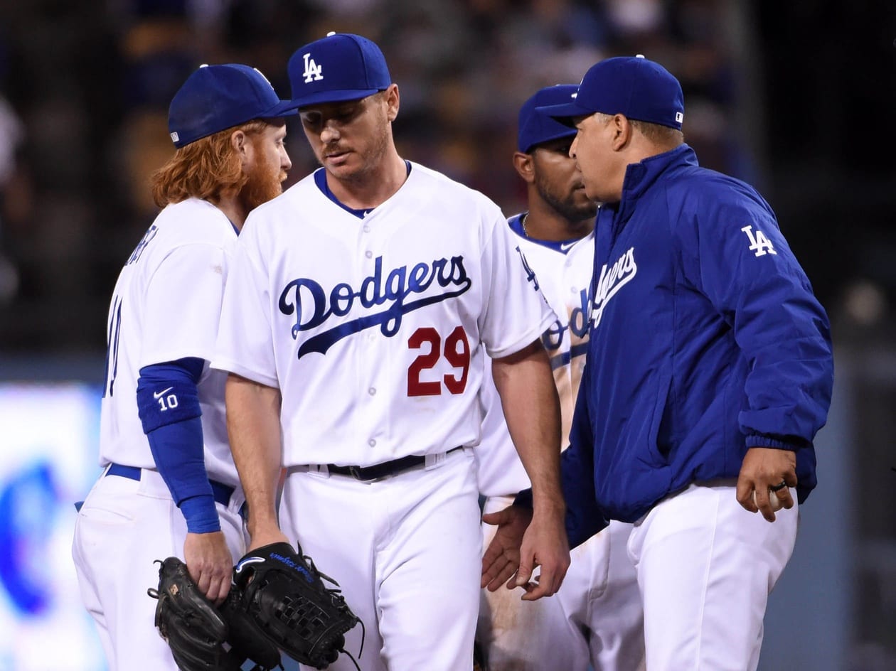 Scott-kazmir-dave-roberts-justin-turner