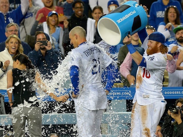 Dodgers Video: Trayce Thompson Hits Walk-off Home Run