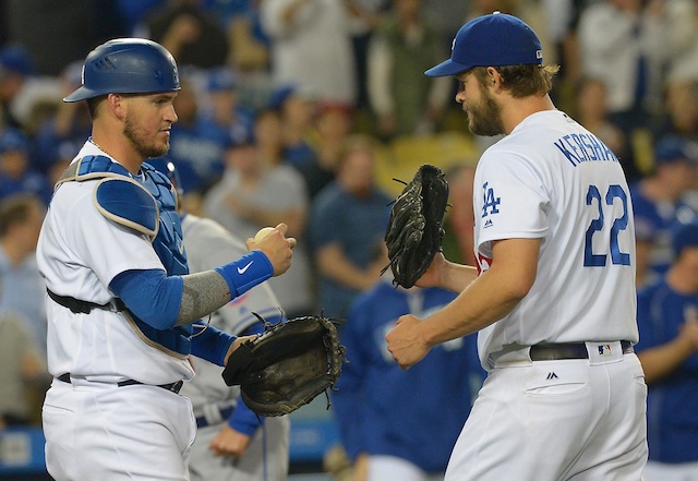 Yasmani-grandal-clayton-kershaw