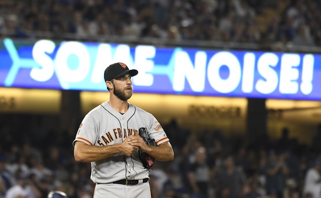 Giants Ace Madison Bumgarner Not Concerned Over Struggles Against Dodgers