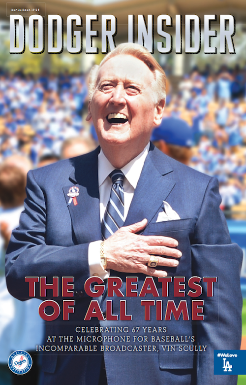 Vin Scully Dodger Insider cover