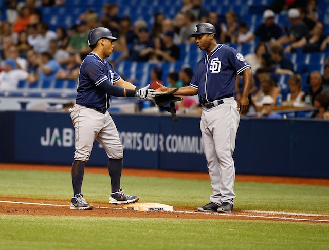 Dodgers Rumors: Former Padres First Base Coach Tarrik Brock Returns To Organization