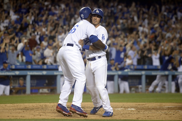 Austin-barnes-yasiel-puig