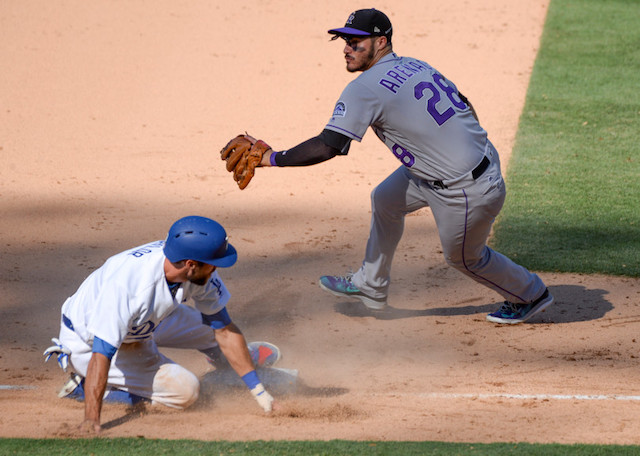 Rockies Nolan Arenado Dodgers Will Probably Never Gonna Lose Again Dodger Blue