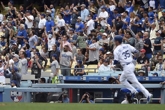 Cody Bellinger, Dodgers fans