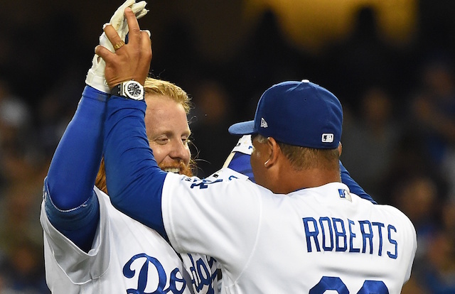 Dave-roberts-justin-turner-1