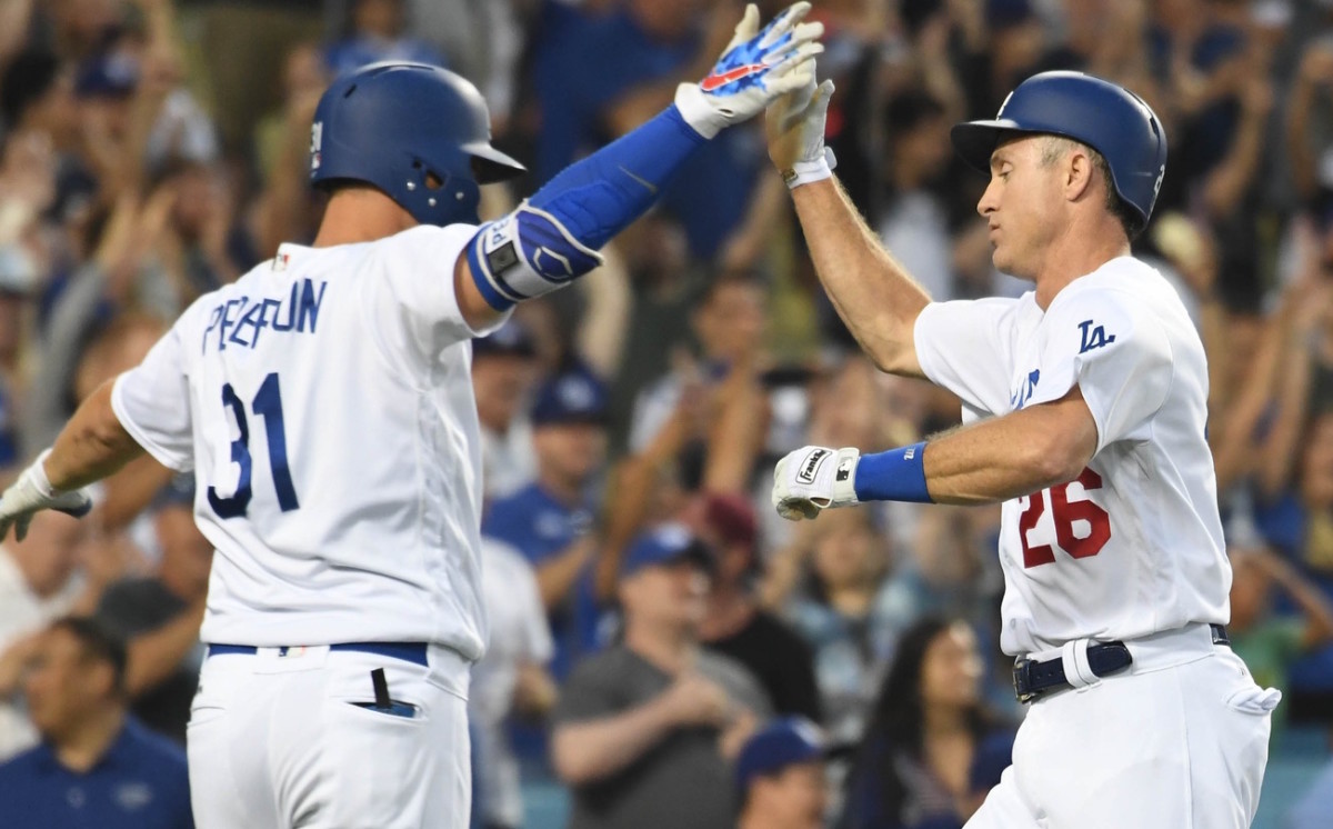 Kyle Farmer Delivers Walk-off, 2-run Double In Mlb Debut; Dodgers Sweep The Giants