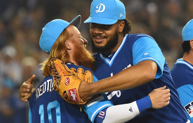 Kenley Jansen, Justin Turner, Los Angeles Dodgers