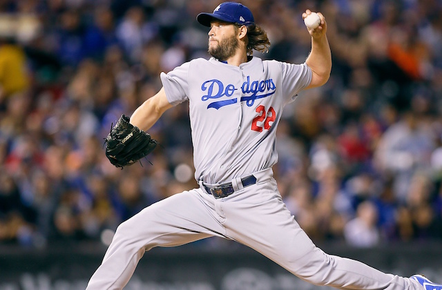 Clayton Kershaw, Dodgers, Rockies