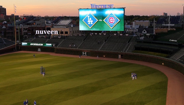 Wrigley Field view, 2017 NLCS