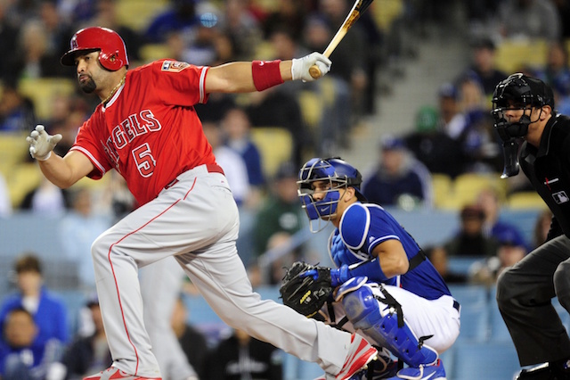 Austin Barnes, Albert Pujols