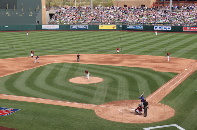 Cody Bellinger, Salt River Fields view