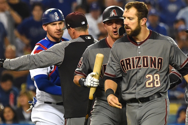 Yasmani Grandal, Los Angeles Dodgers, Arizona Diamondbacks