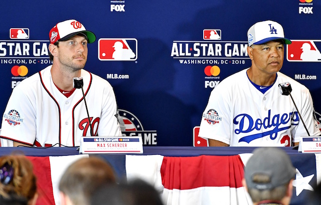 Dave Roberts, Max Scherzer