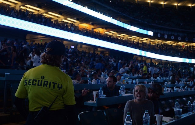 Dodger Stadium power outage