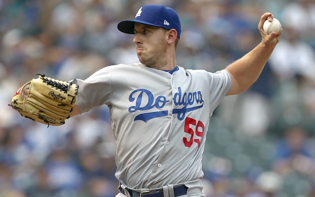 Los Angeles Dodgers relief pitcher Zac Rosscup