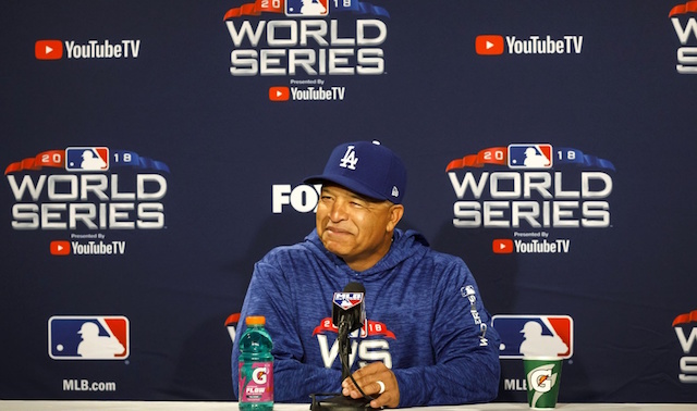 Dave Roberts, 2018 World Series