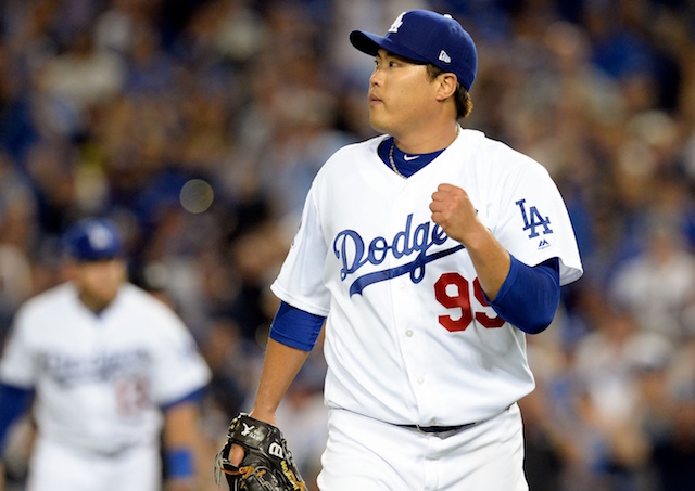 Hyun-Jin Ryu, 2018 NLDS