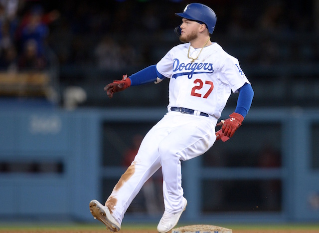 Los Angeles Dodgers outfielder Alex Verdugo