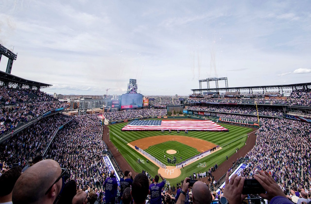 Coors Field view