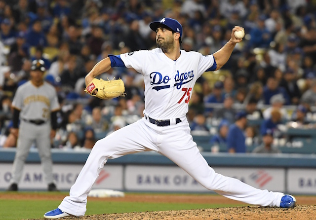 Los Angeles Dodgers relief pitcher Scott Alexander