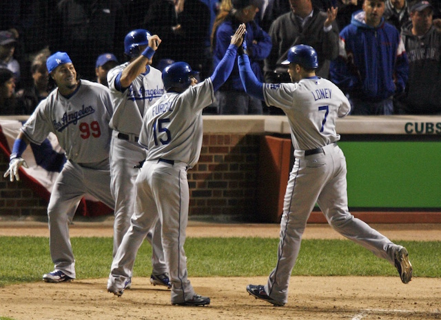 Andre Ethier, Rafael Furcal, James Loney, Manny Ramirez