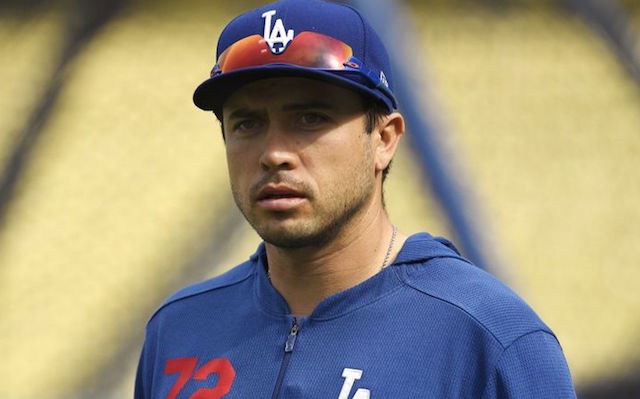 Former Los Angeles Dodgers catcher Travis d'Arnaud