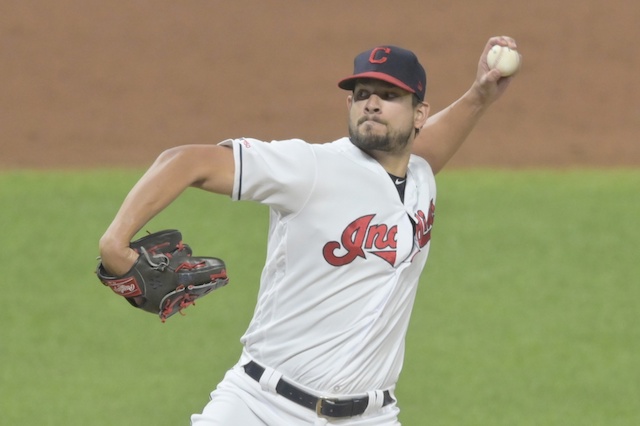 Cleveland Indians closer Brand Hand