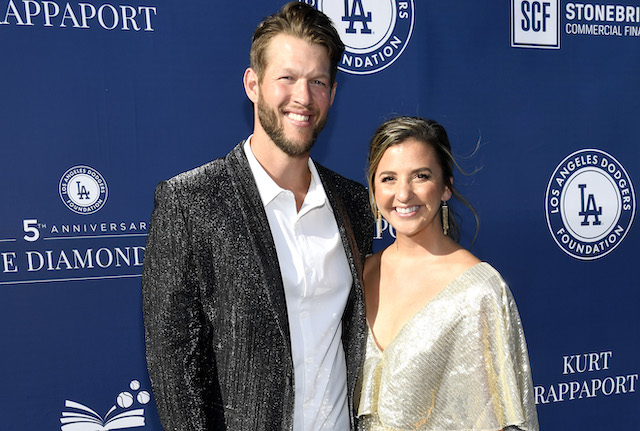 Clayton Kershaw, Ellen Kershaw, 5th annual Los Angeles Dodgers Foundation Blue Diamond Gala