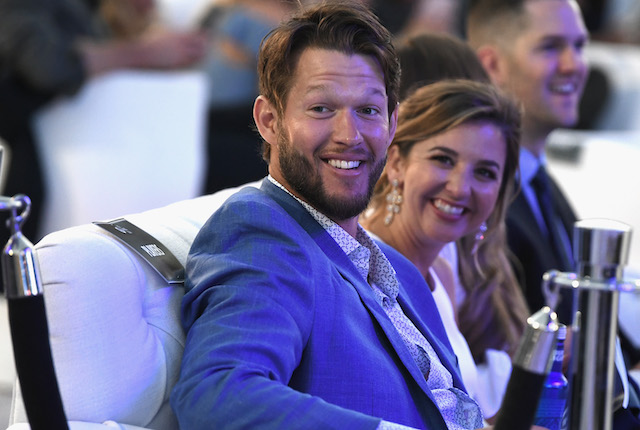 Clayton Kershaw, Ellen Kershaw, Los Angles Dodgers Foundation Blue Diamond Gala