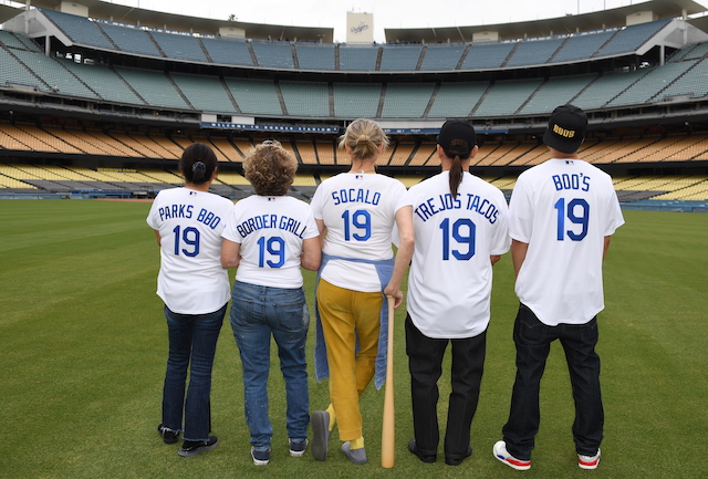 Los Angeles Dodgers announce LA Feeds Blue chef series pop-up at Dodger Stadium with Trejos Tacos, Border Grill + Socalo, Park's BBQ and Boo's Philly