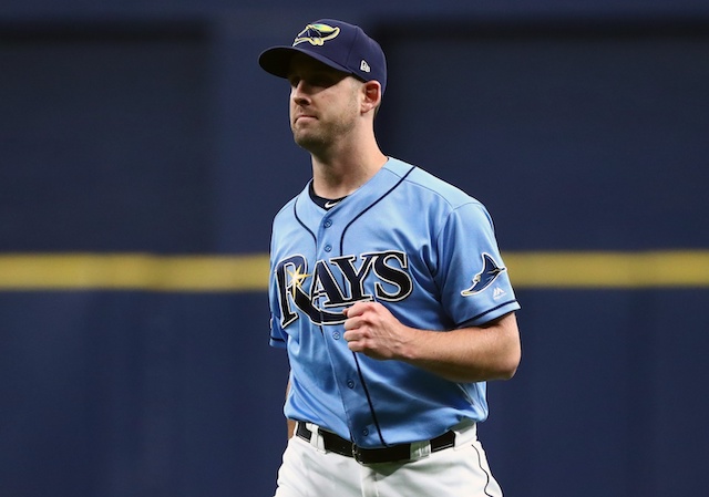 Tampa Bay Rays relief pitcher Adam Kolarek traded to the Los Angeles Dodgers