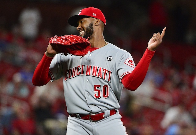 Cincinnati Reds relief pitcher Amir Garrett