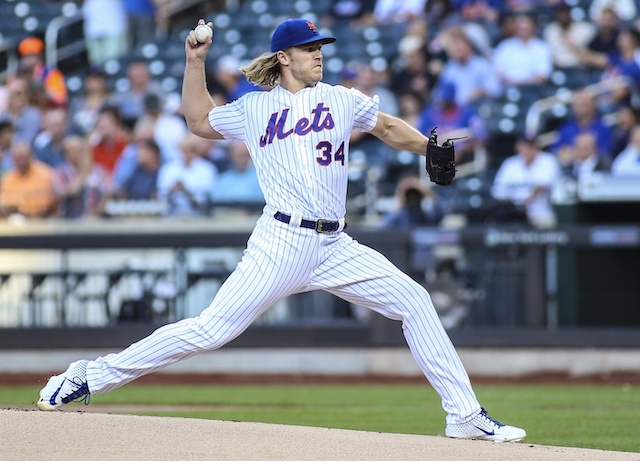 New York Mets starting pitcher Noah Syndergaard