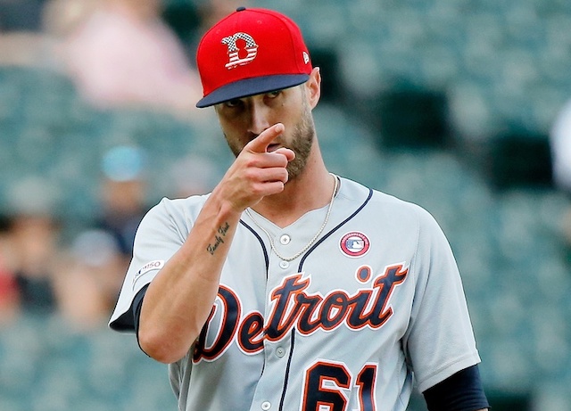 Detroit Tigers relief pitcher Shane Greene