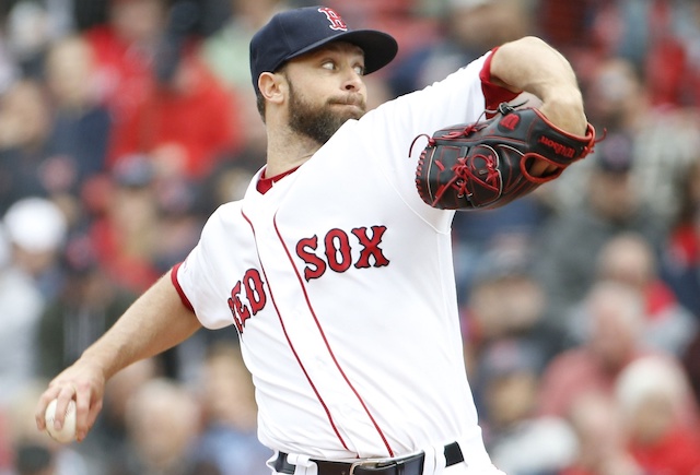 Boston Red Sox relief pitcher Tyler Thornburg