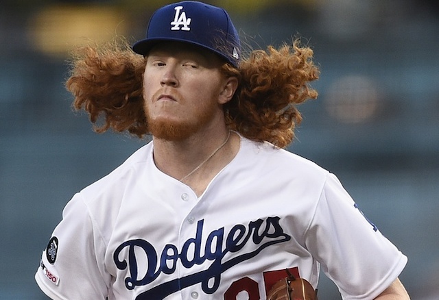 Los Angeles Dodgers pitcher Dustin May makes his MLB debut against the San Diego Padres