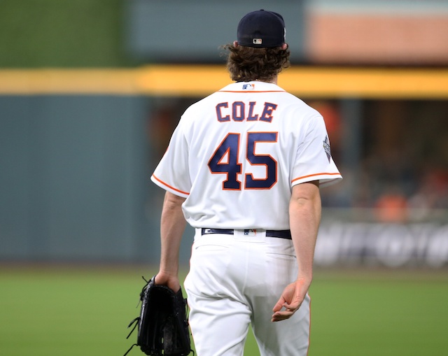 Houston Astros pitcher Gerrit Cole