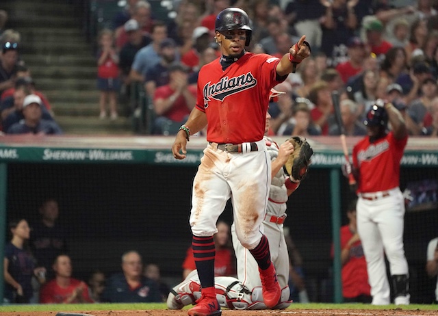 Cleveland Indians shortstop Francisco Lindor