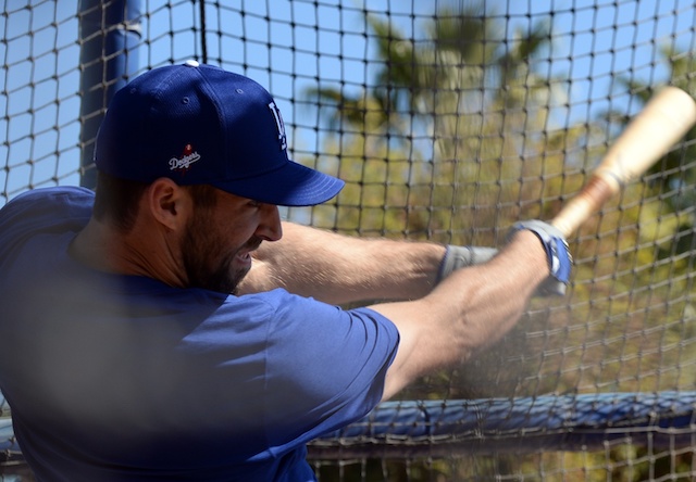 chris taylor 2020 spring training