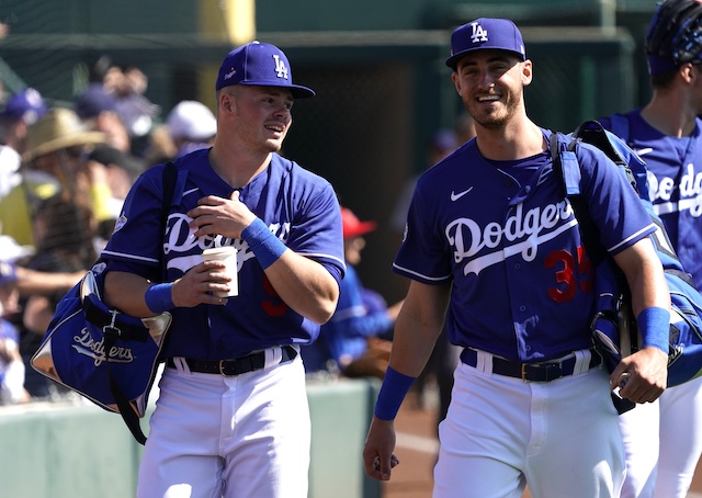 Cody Bellinger, Gavin Lux, 2020 Spring Training