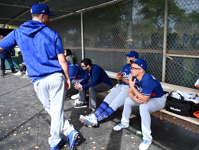 Cody Bellinger, Kiké Hernandez, Julio Urias, 2020 Spring Training